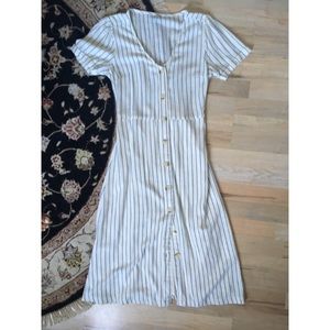 Old Navy Striped Midi Dress